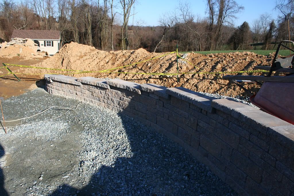 Wall - near deep end